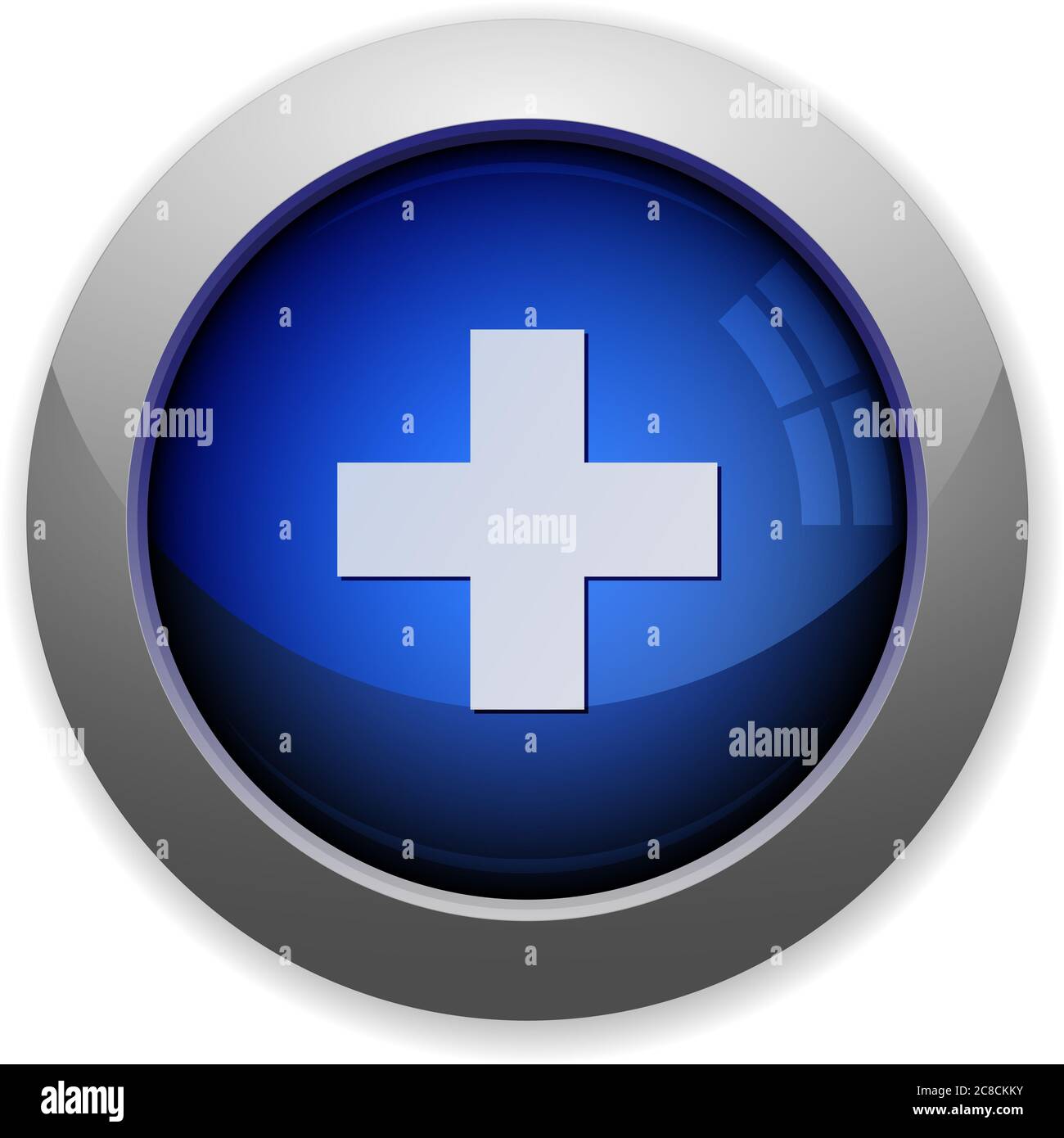 Plus blue hi-res stock photography and images - Alamy