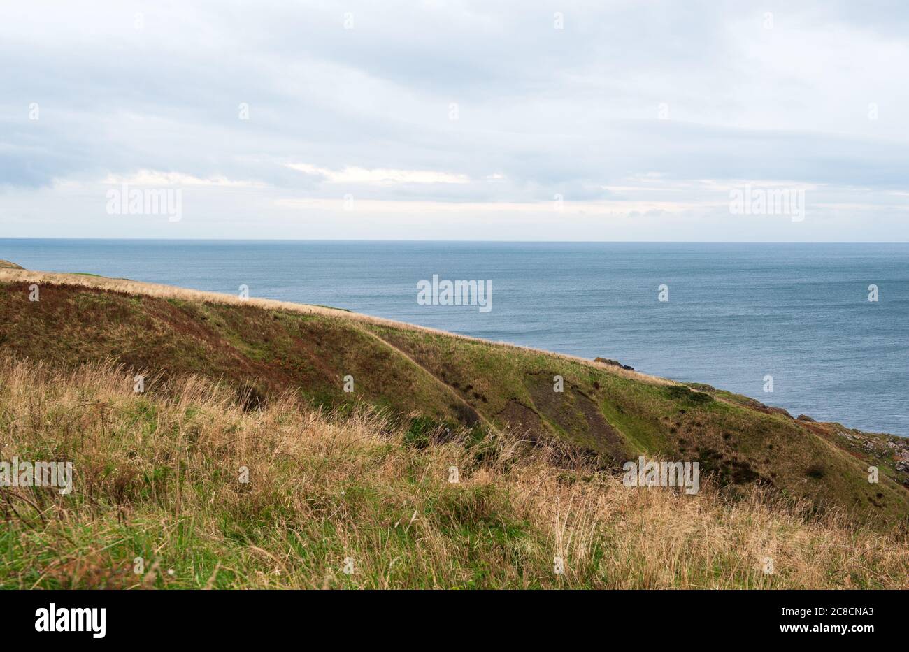 View on Ayrshire coast in Scotland, UK Stock Photo Alamy