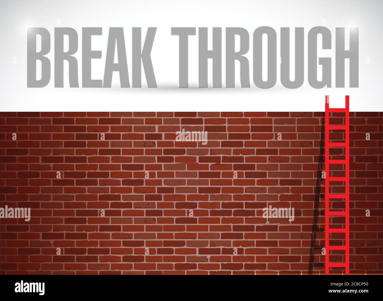 break through brick wall
