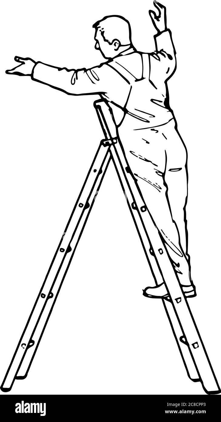 Ladder Symbol Drawing Drawing by Frank Ramspott  Pixels