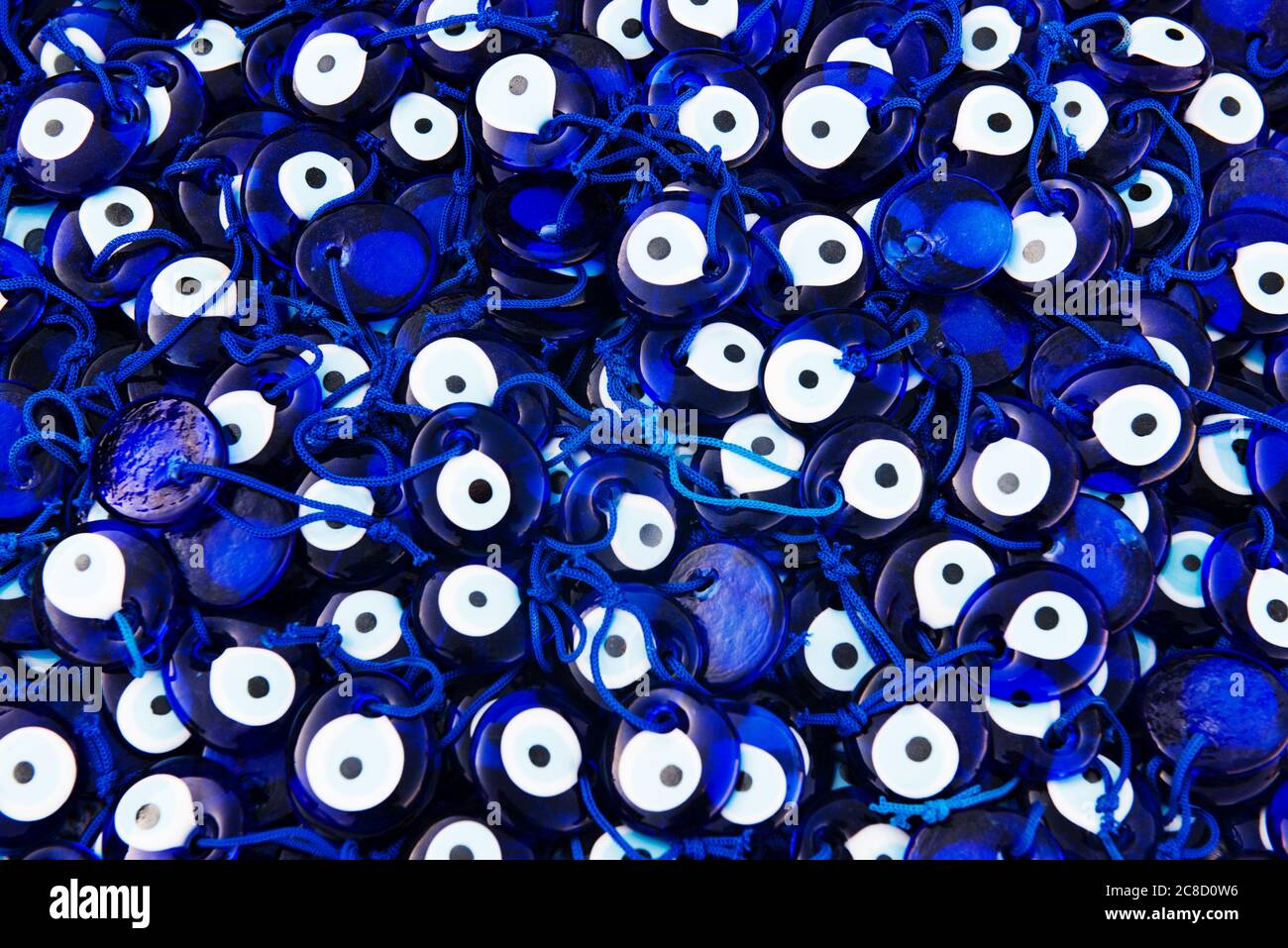 Evil eye souvenirs, Istanbul, Turkey Stock Photo