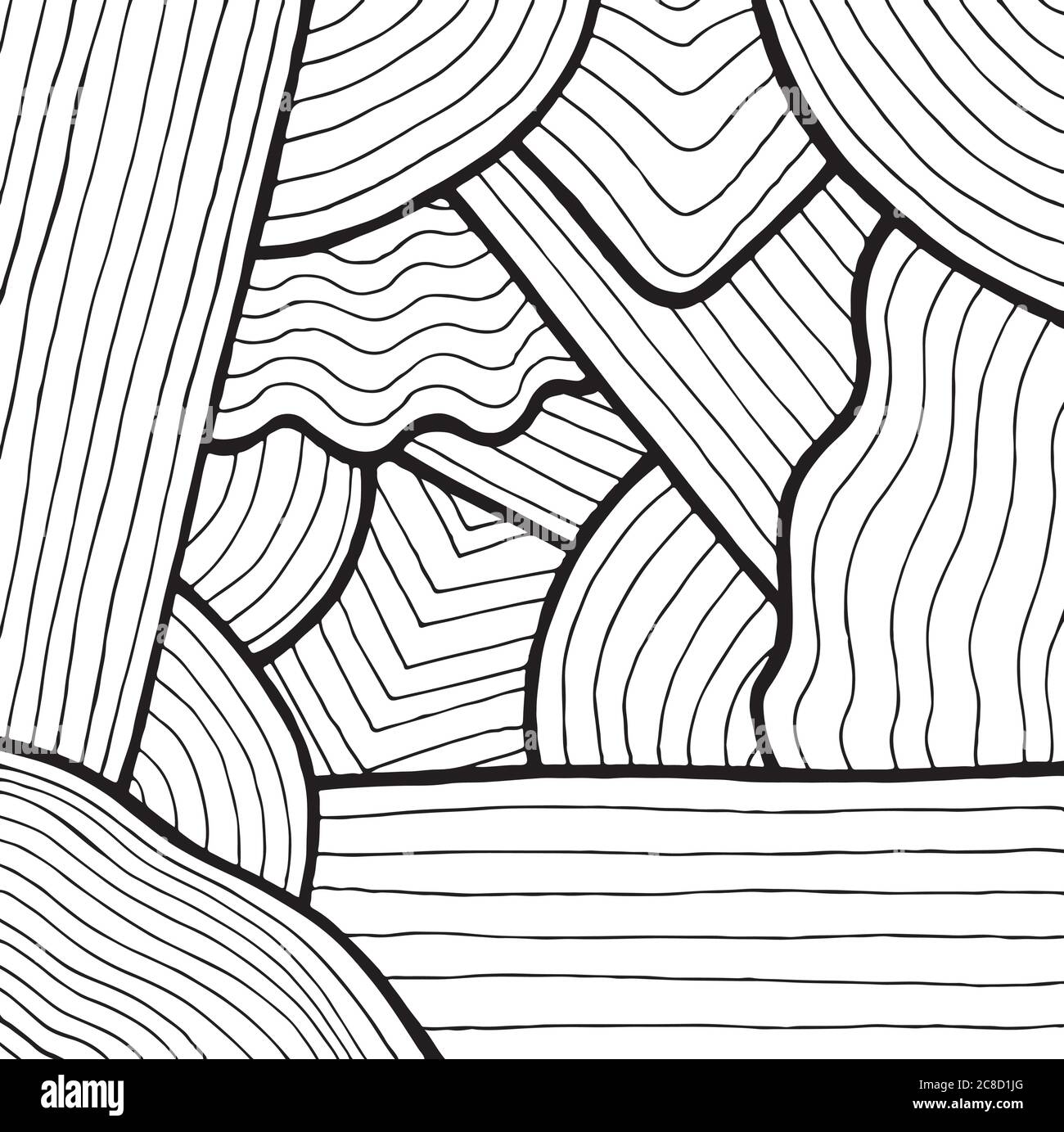 Adult Coloring Black And White Stock Photos Images Alamy