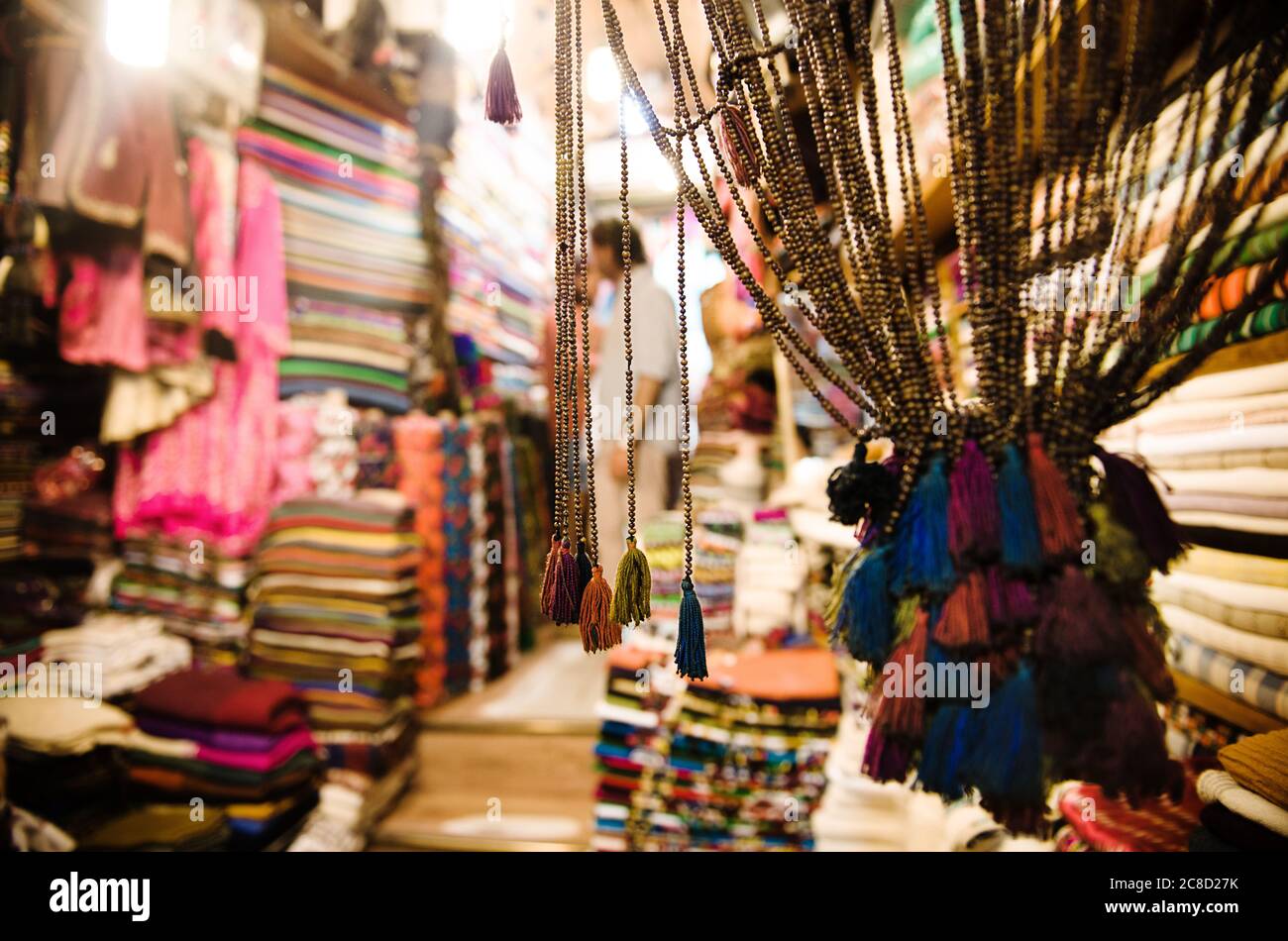 Istanbul fabric shop hires stock photography and images Alamy