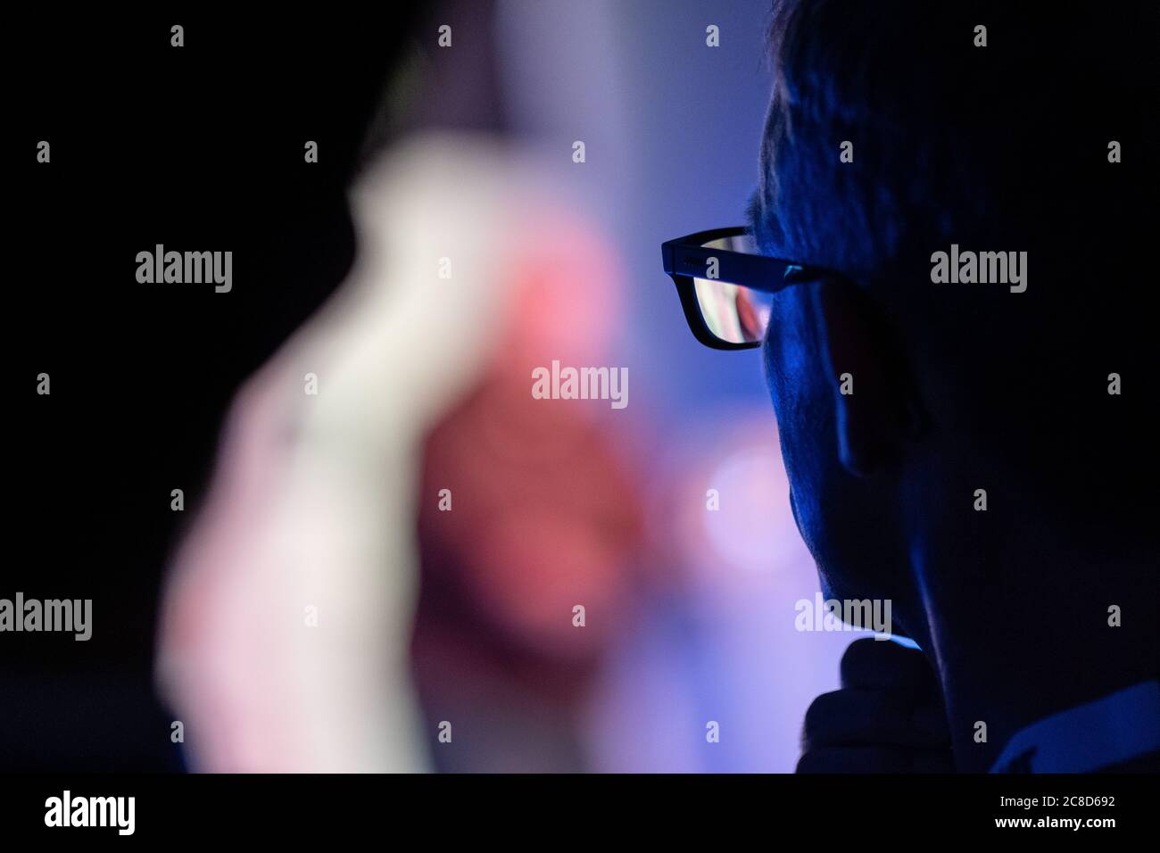 Business Work Environments Interaction and Meetings Stock Photo