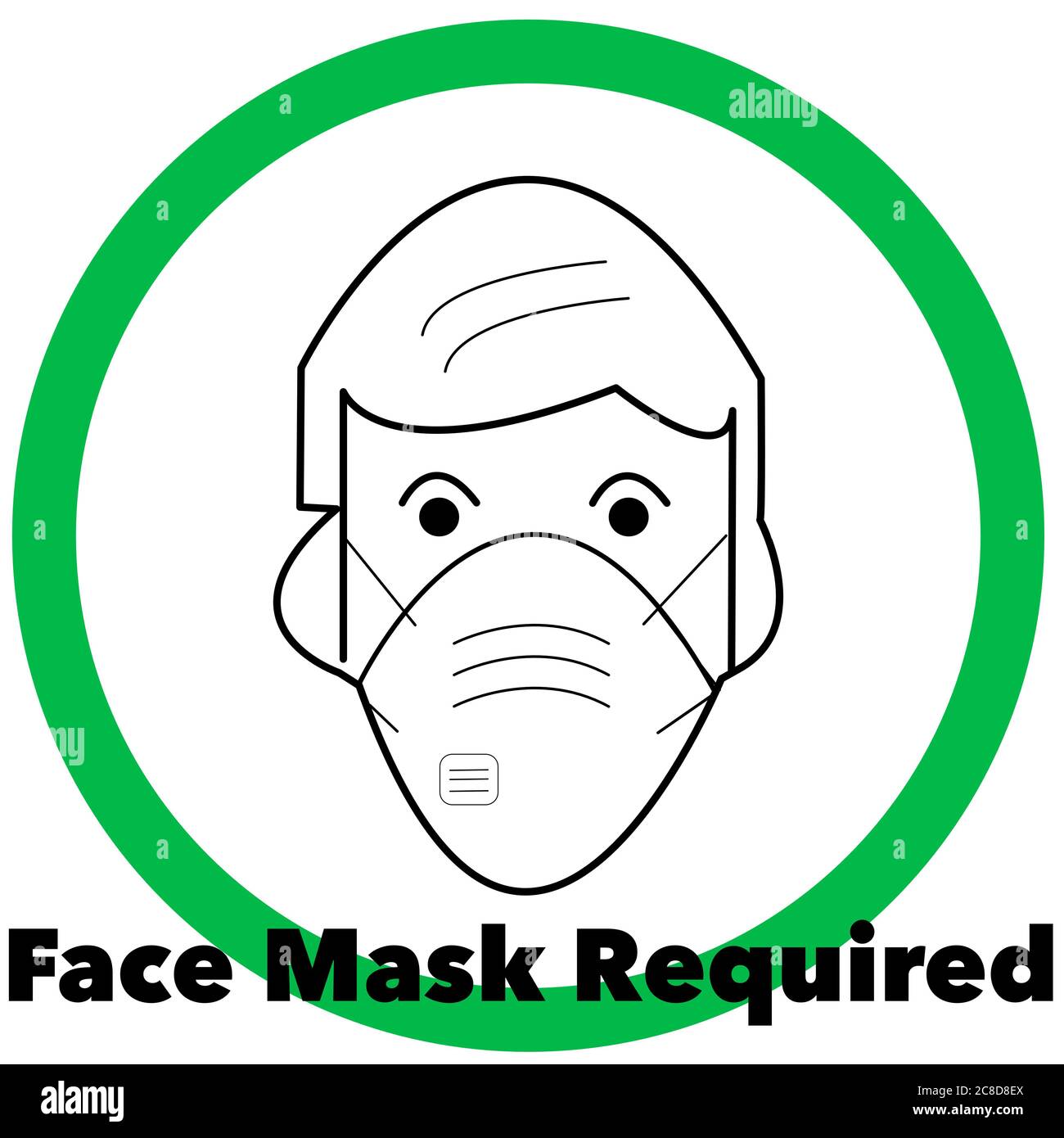 No entry without face mask hi-res stock photography and images - Alamy