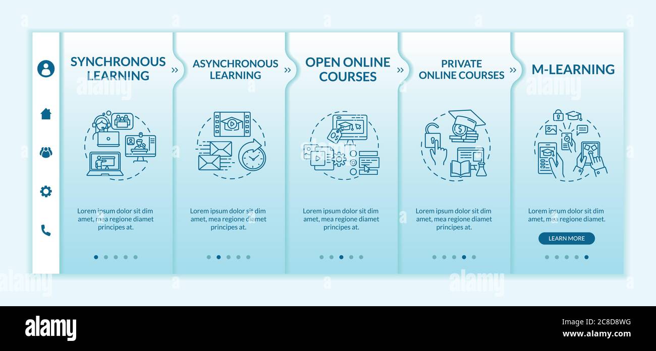 Asynchronous learning hi-res stock photography and images - Alamy