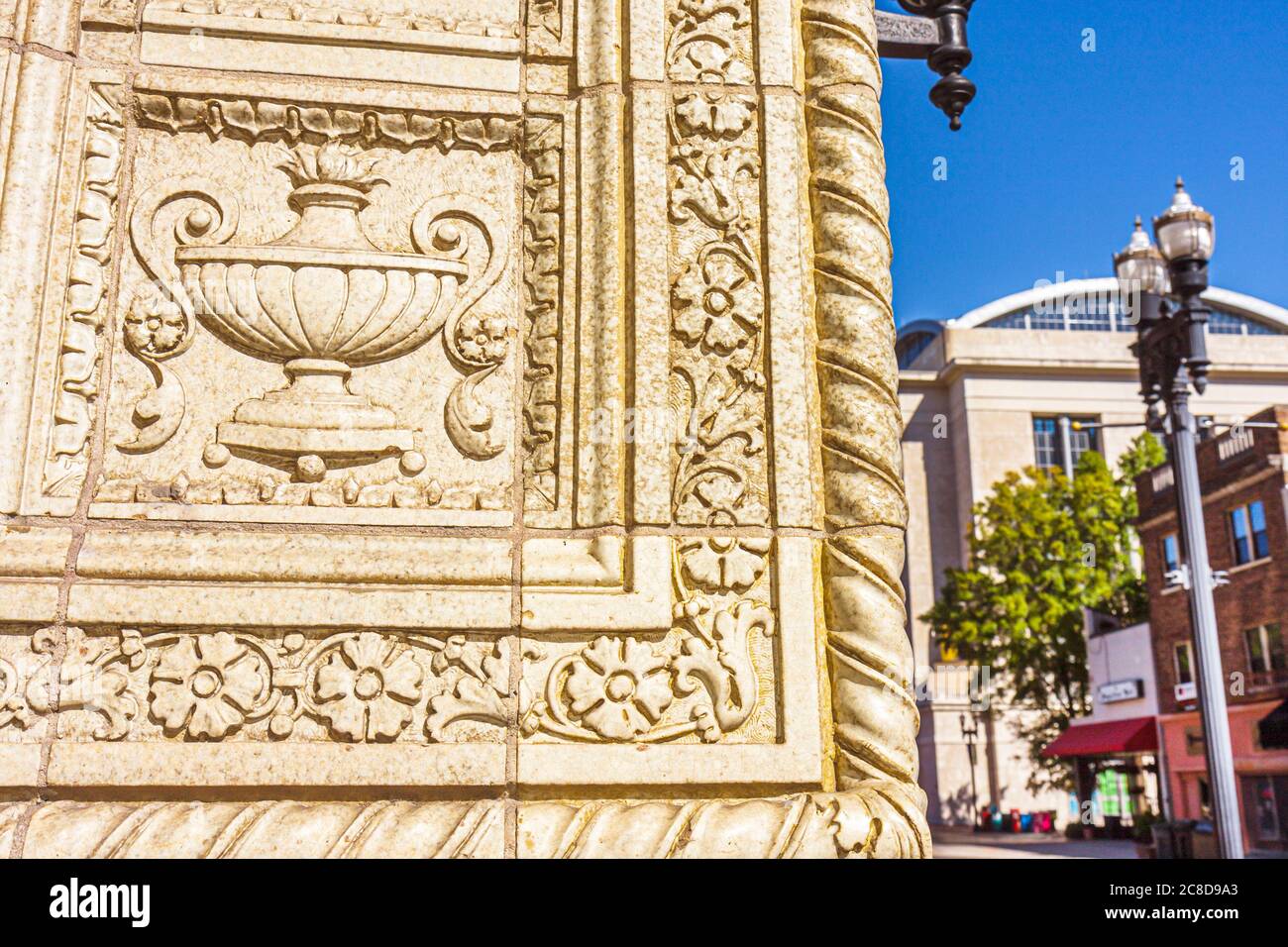 Jacksonville Florida,downtown,Laura Street,Greenleaf and Crosby