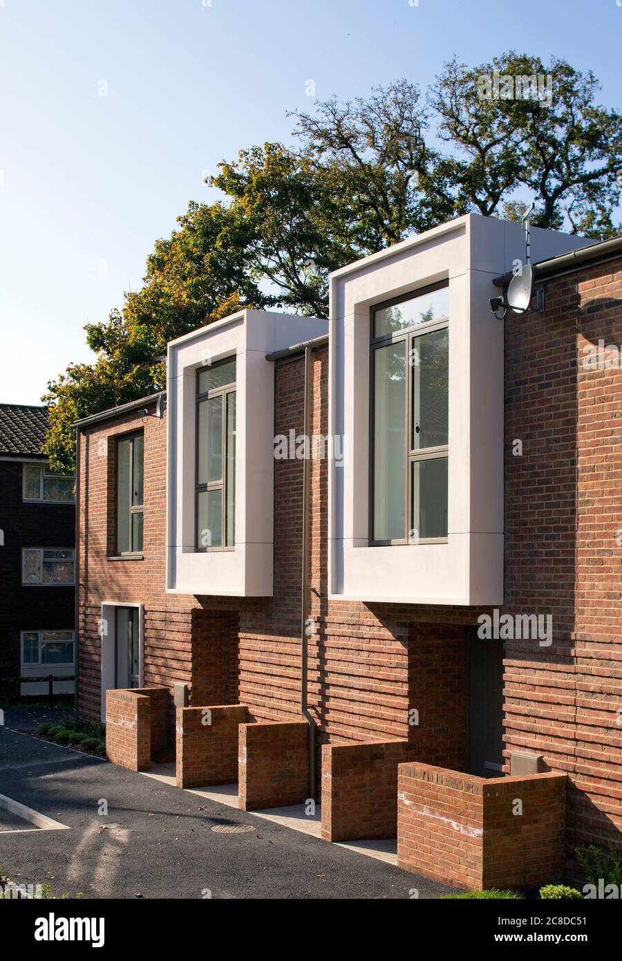Exterior view. Ravensdale & Rushden housing scheme, Upper Norwood