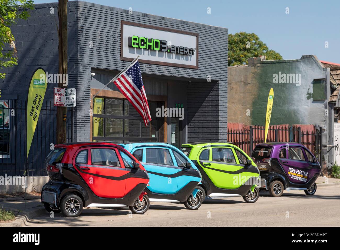Denver, Colorado Threewheel electric cars manufactured by Echo3