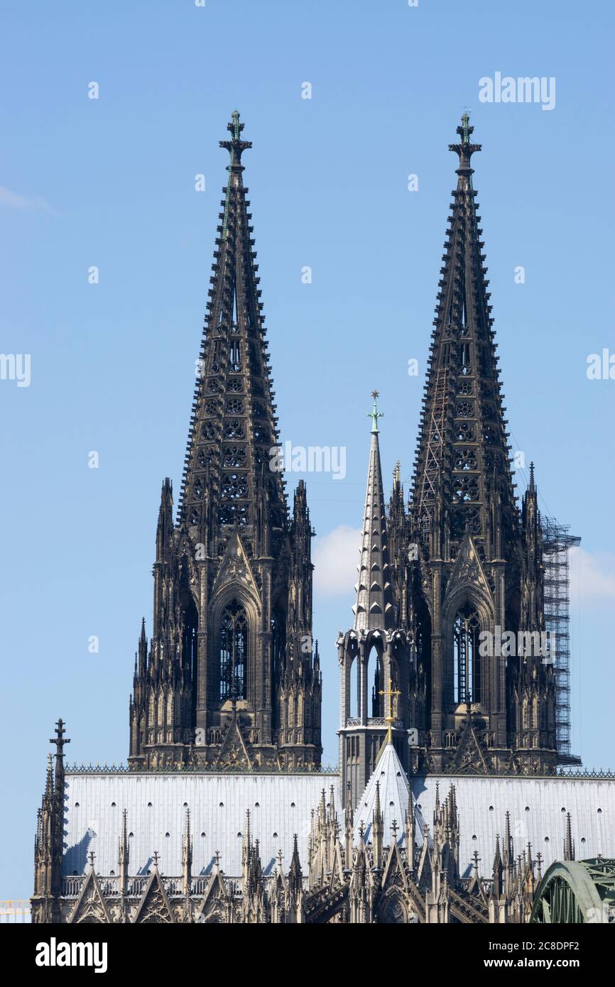 Germany, North Rhine-Westphalia, Rhineland, Cologne, Cologne Cathedral Stock Photo