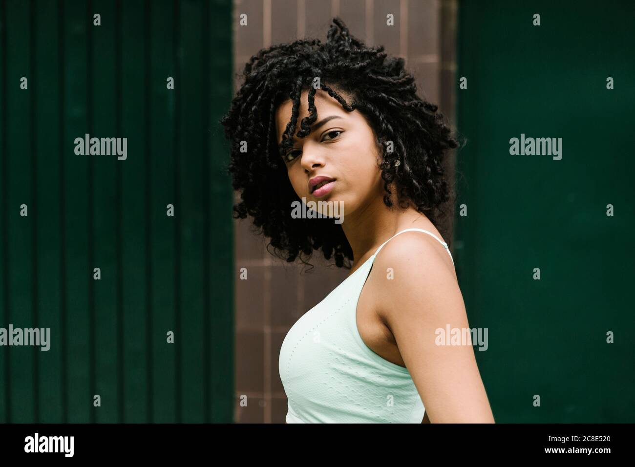 Young black woman sport hi-res stock photography and images - Alamy