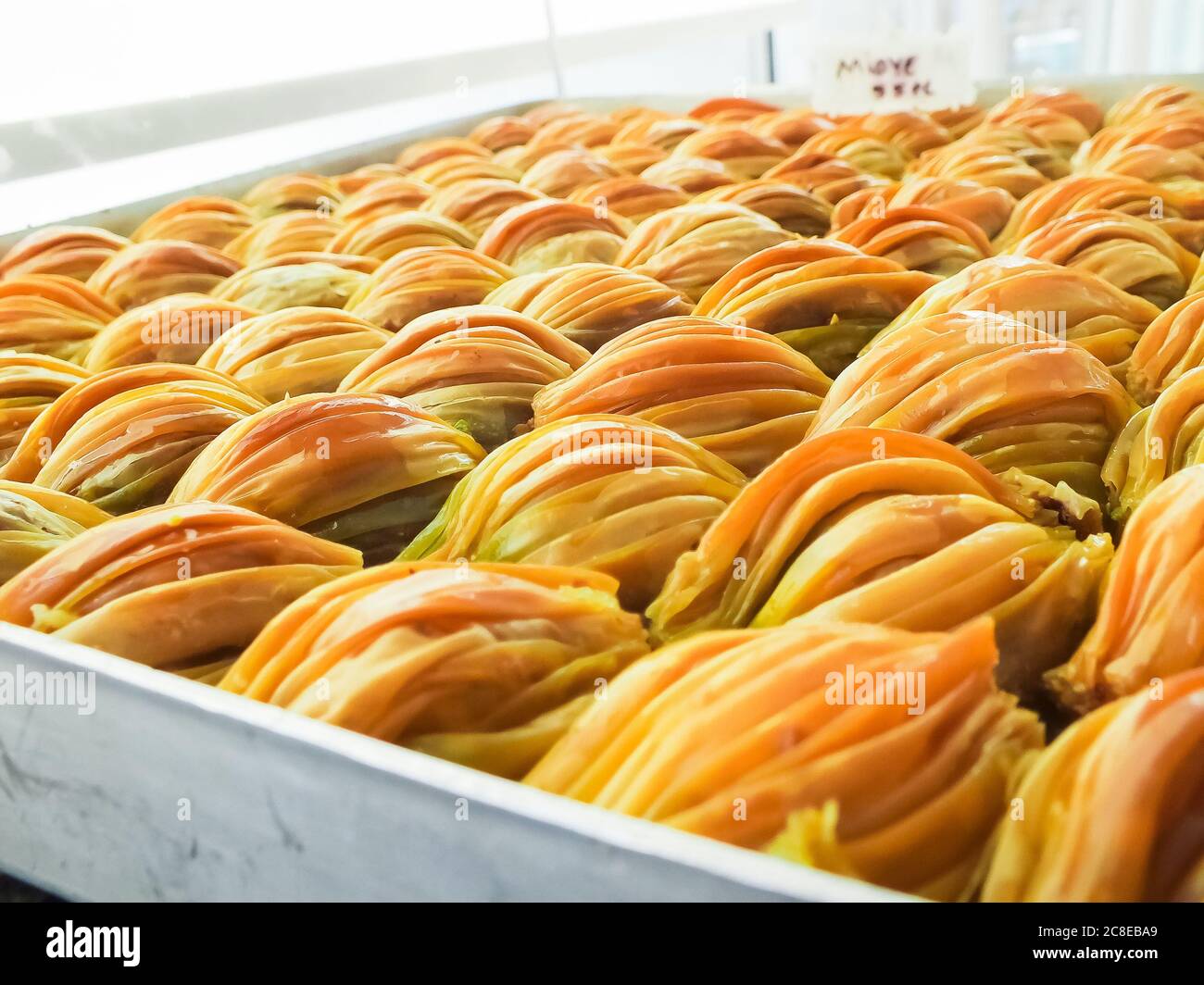 Turkish sweets,baklava,sweets,Turkey Stock Photo