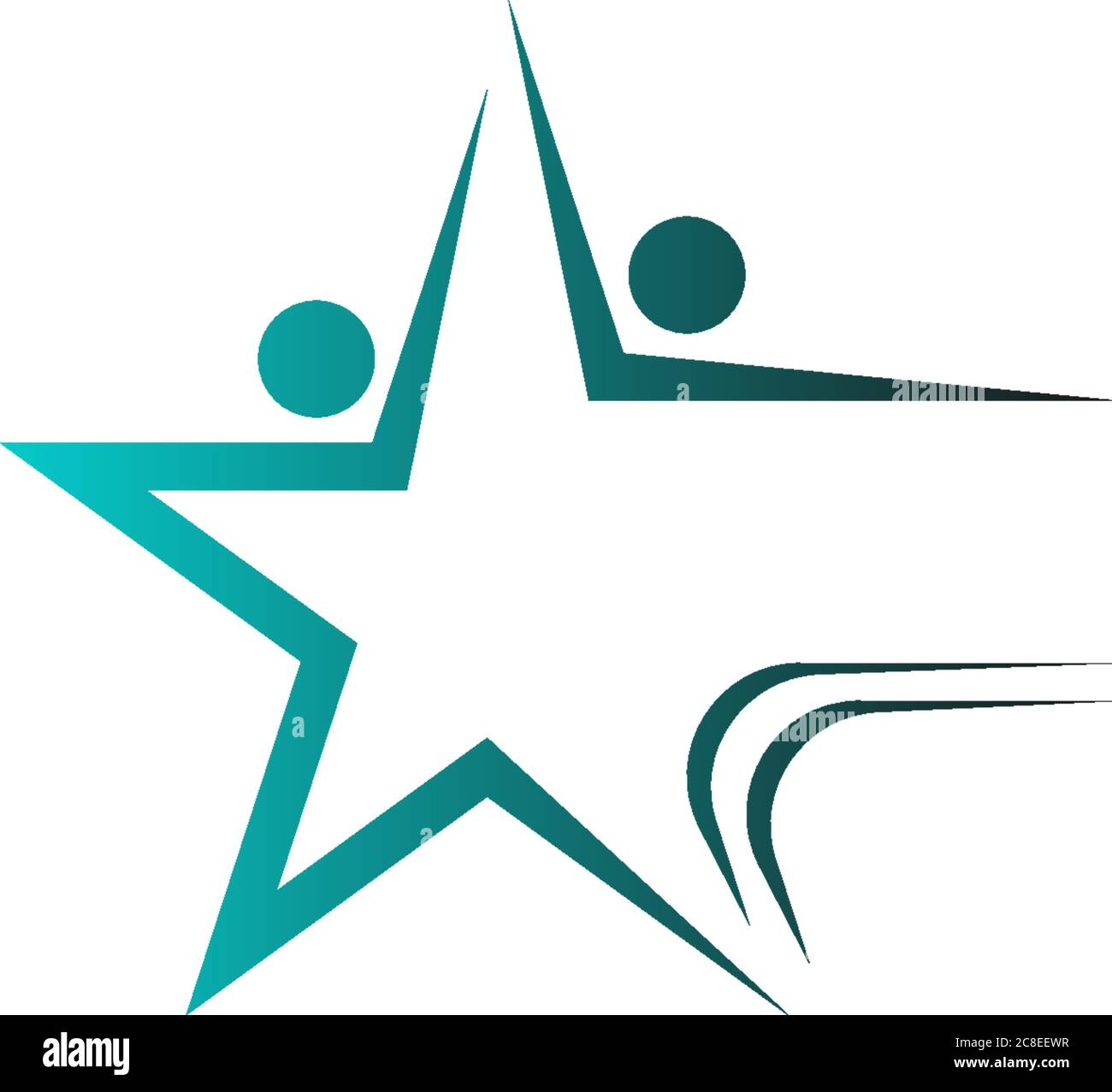Star Logo Template vector icon illustration design Stock Vector
