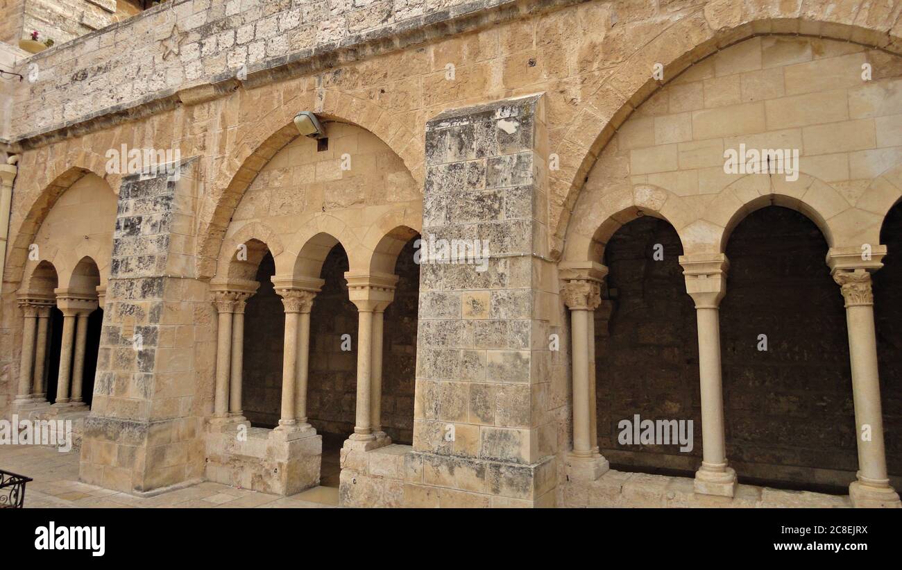 Church of the Nativity, Bethlehem, Palestine Stock Photo Alamy