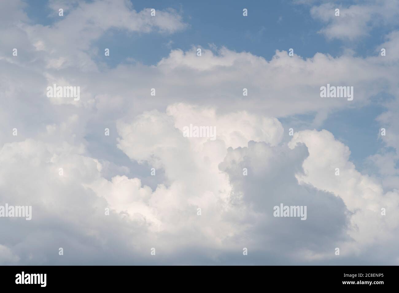 Heavy Clouds on the Sky in a daylight Stock Photo