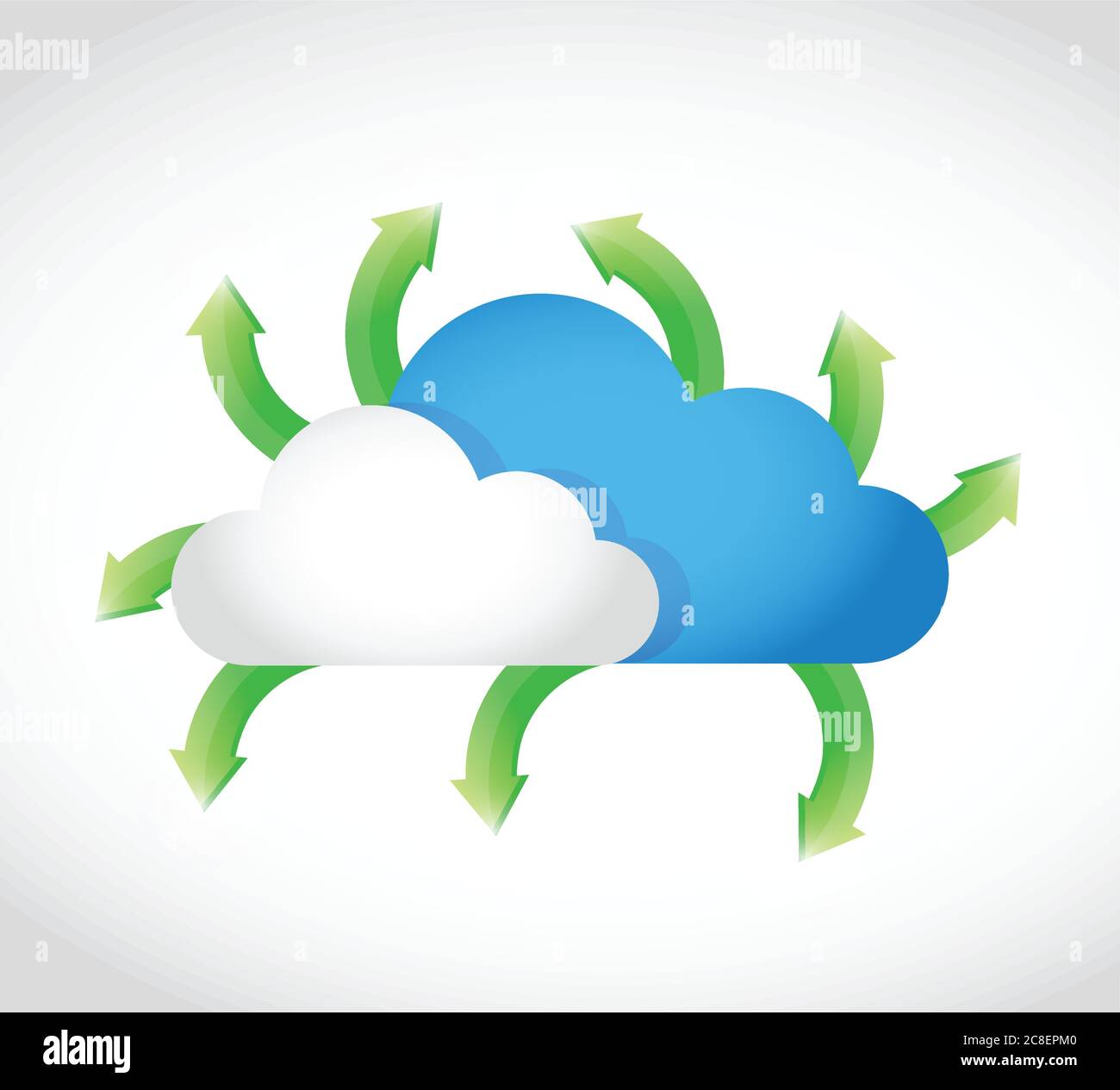 Multiple destinations Stock Vector Images - Alamy