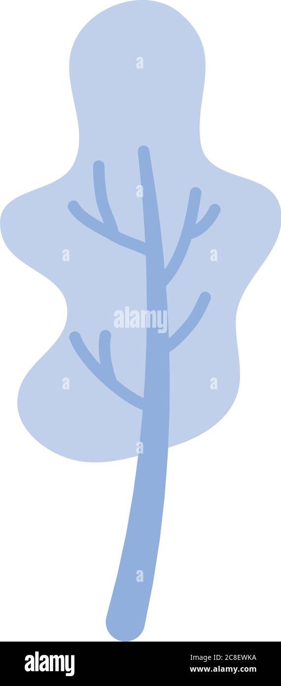 tree plant nature isolated icon vector illustration design Stock Vector ...