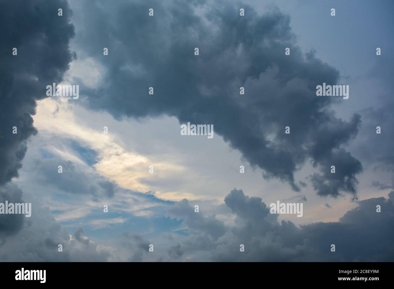Dark storm clouds before rain Stock Photo - Alamy