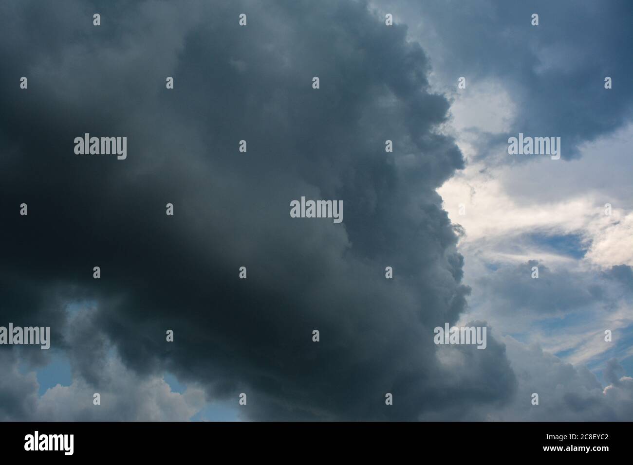 Dark storm clouds before rain Stock Photo - Alamy