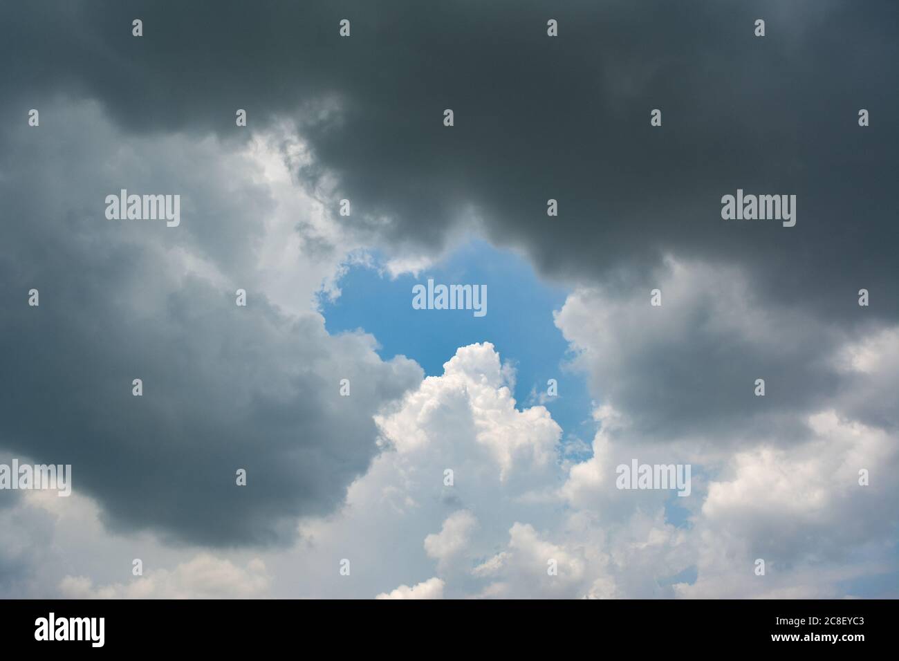 Dark storm clouds before rain Stock Photo - Alamy