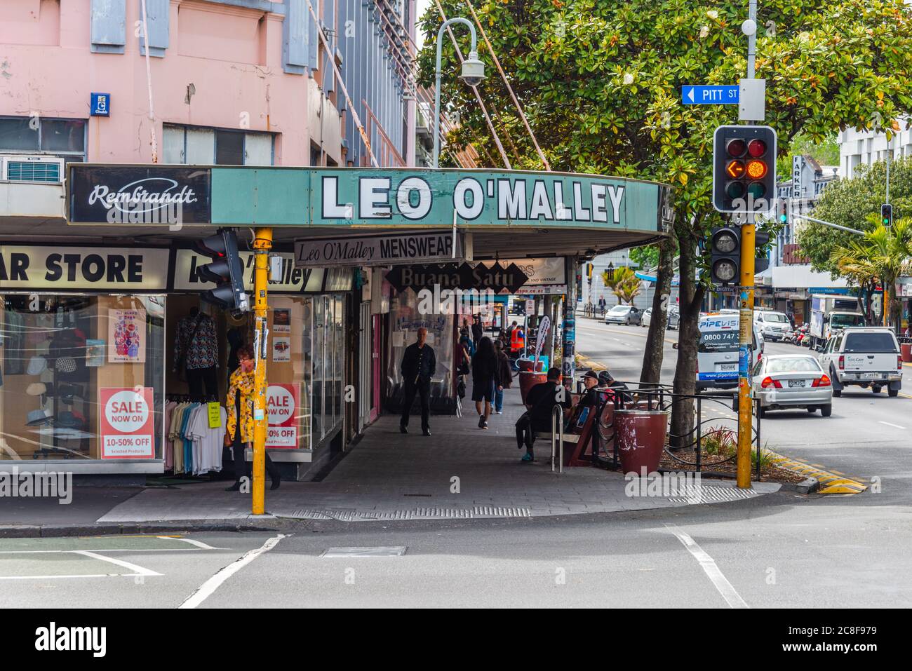 Auckland houses signs hires stock photography and images Alamy