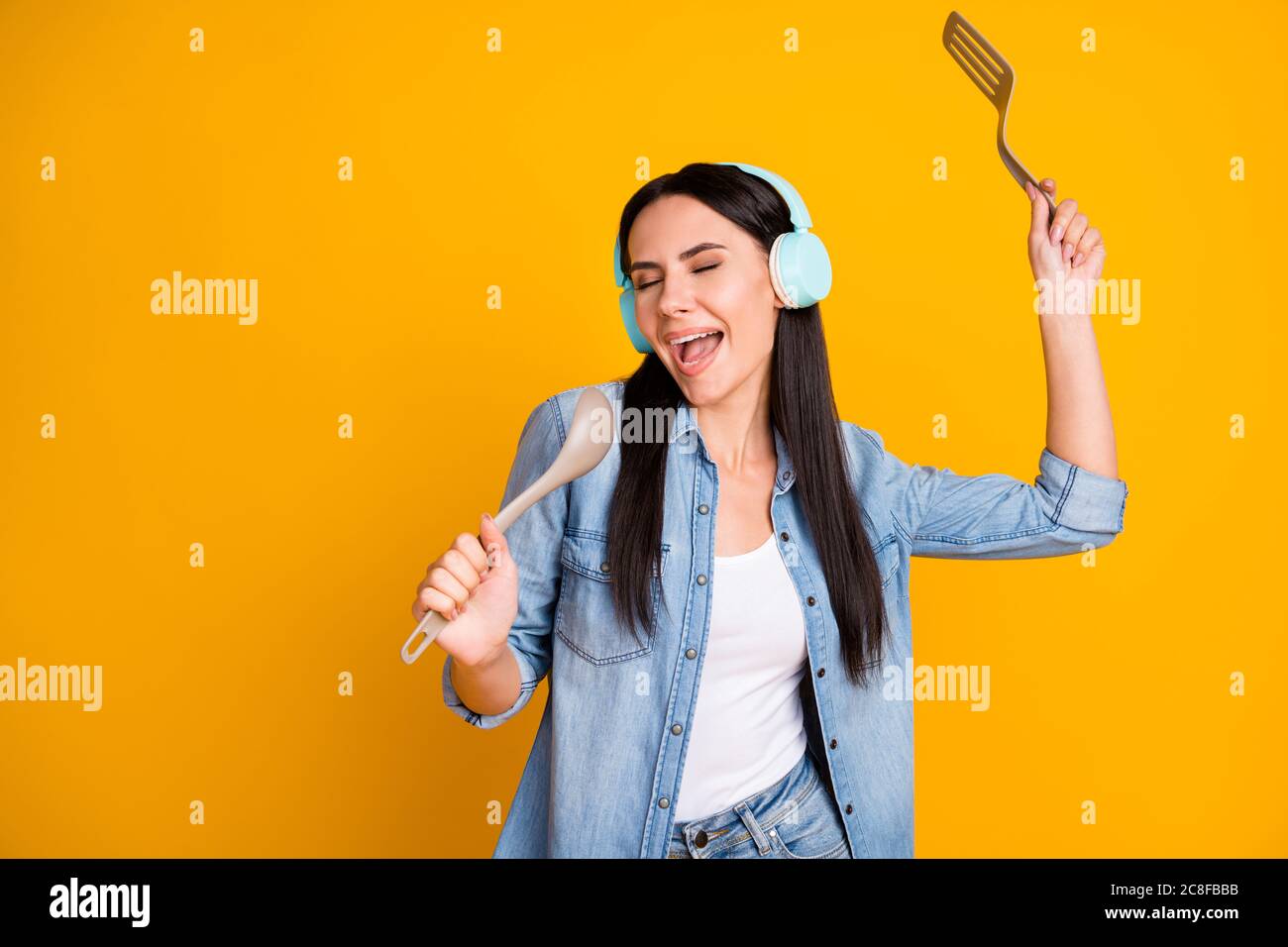 Girl With The Yellow Spoon