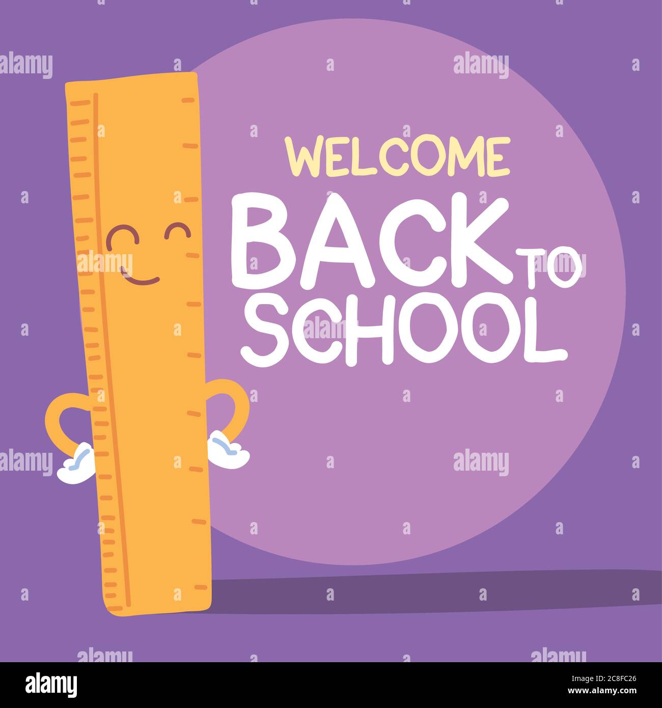 back to school banner, colorful back to school template, rule