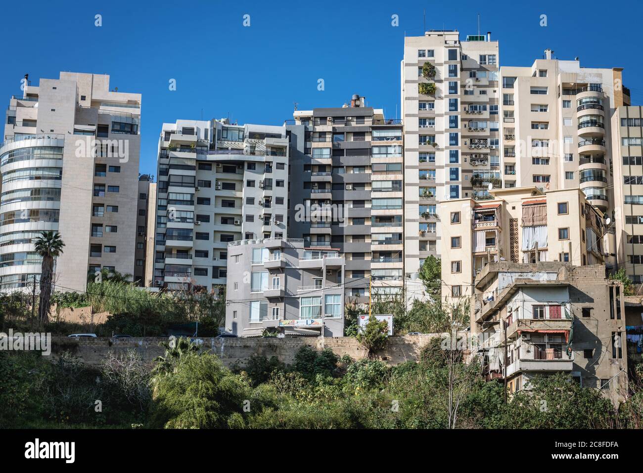 Architectural architecture beirut building hires stock photography and