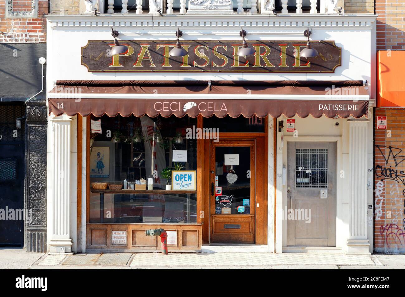 Ceci Cela Patisserie, 14 Delancey St, New York, New York, NYC