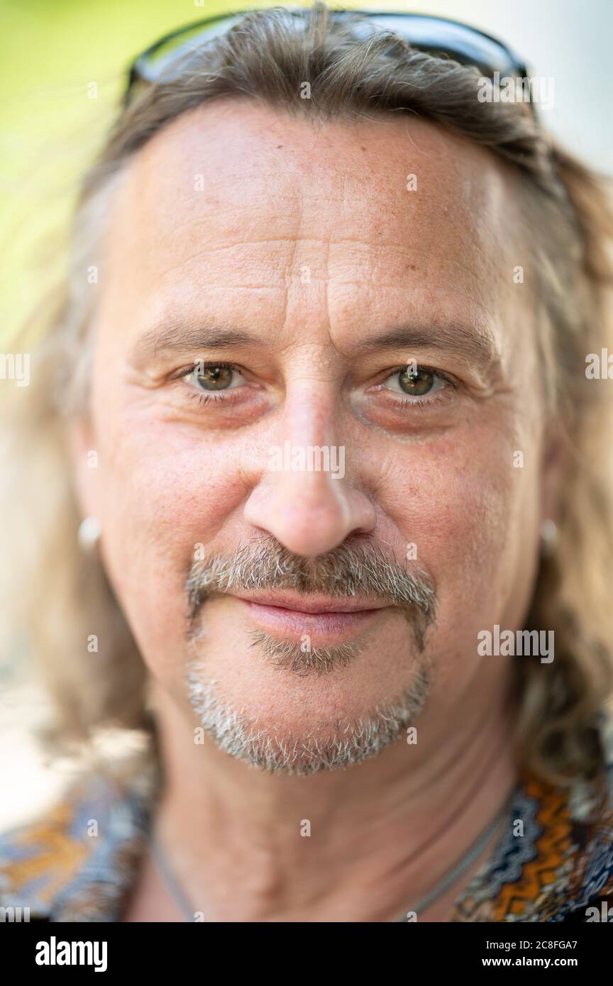 23 July 2020, BadenWuerttemberg, Tübingen Musician Dieter Thomas Kuhn