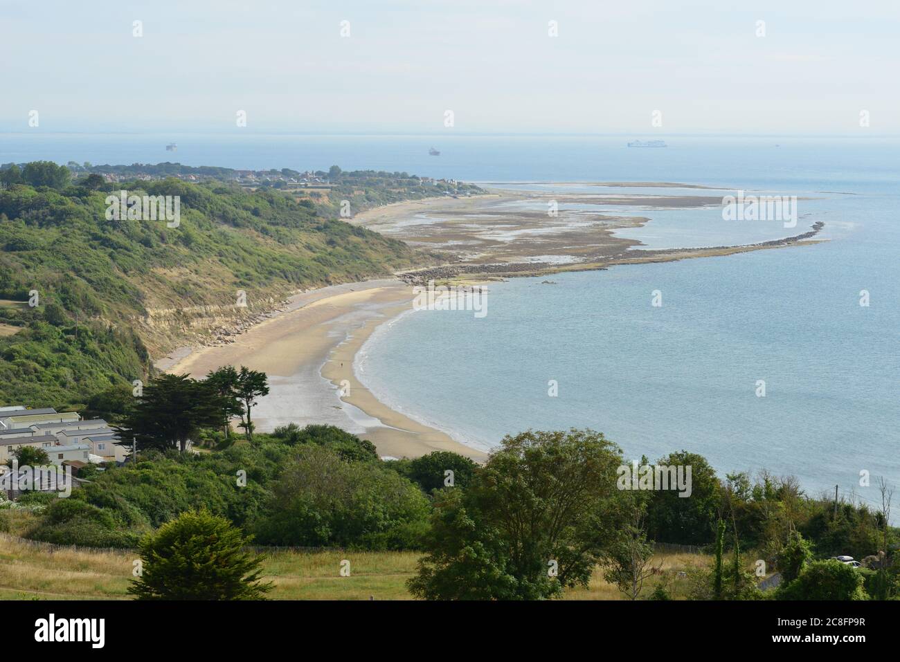 Bembridge down on the isle of Wight Stock Photo - Alamy