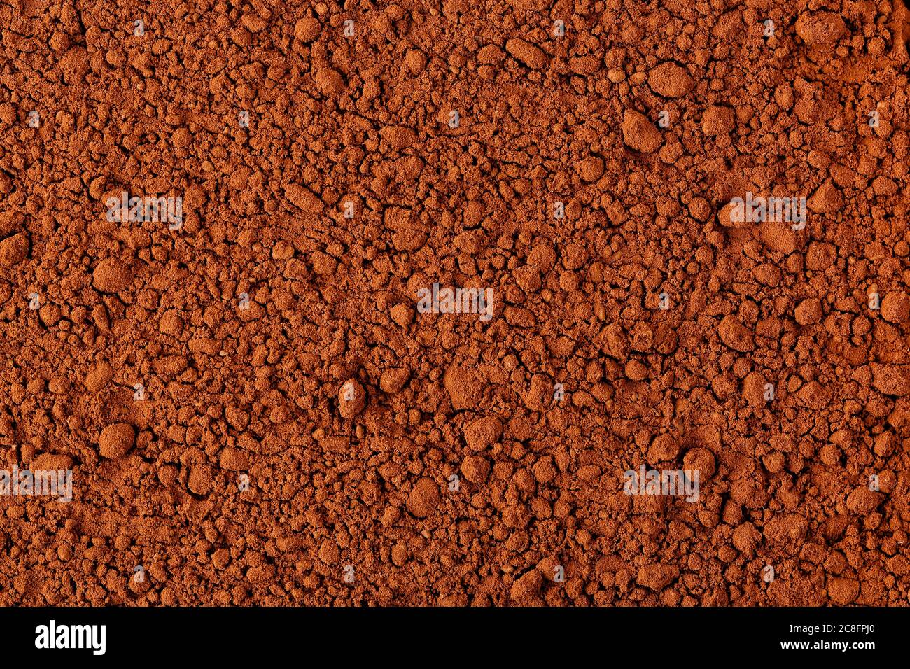 cocoa powder for background use, full frame Stock Photo