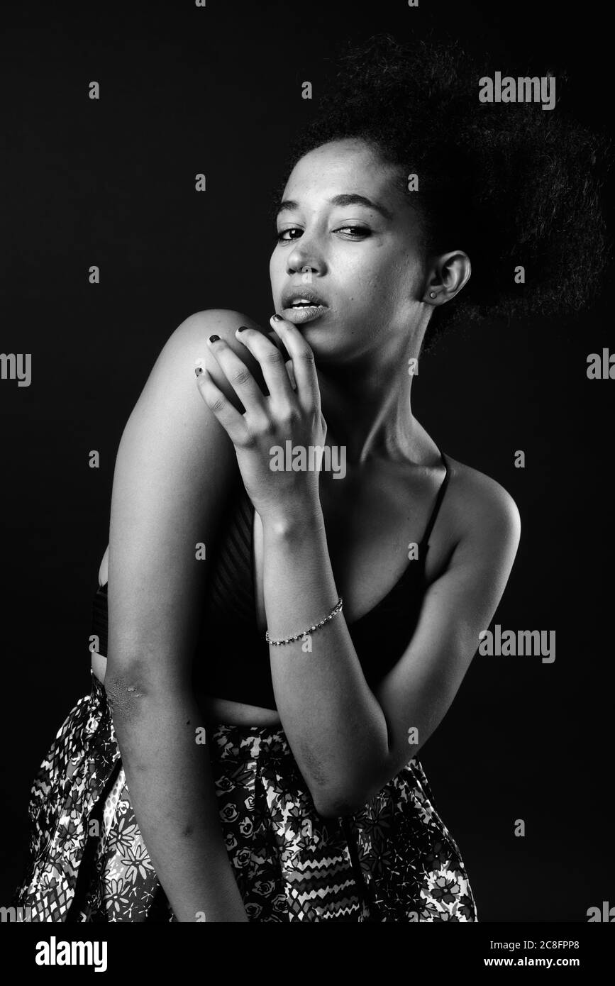 Ethiopian model Black and White Stock Photos & Images - Alamy