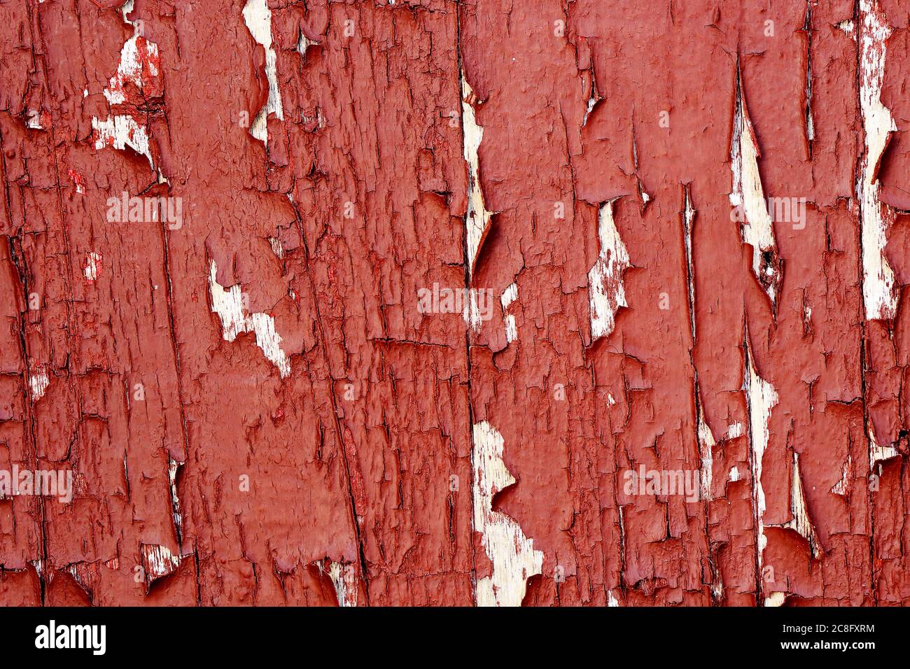 macro of old wooden surface with chipped paint Stock Photo Alamy
