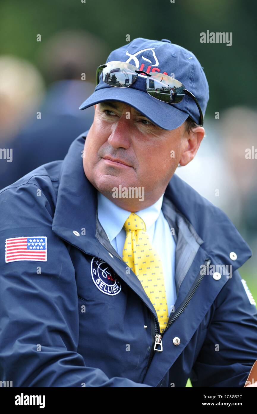 David O'Conner U.S.A. Retired Equestrian competed  at Eventing Competed at two Olympic Games Stock Photo