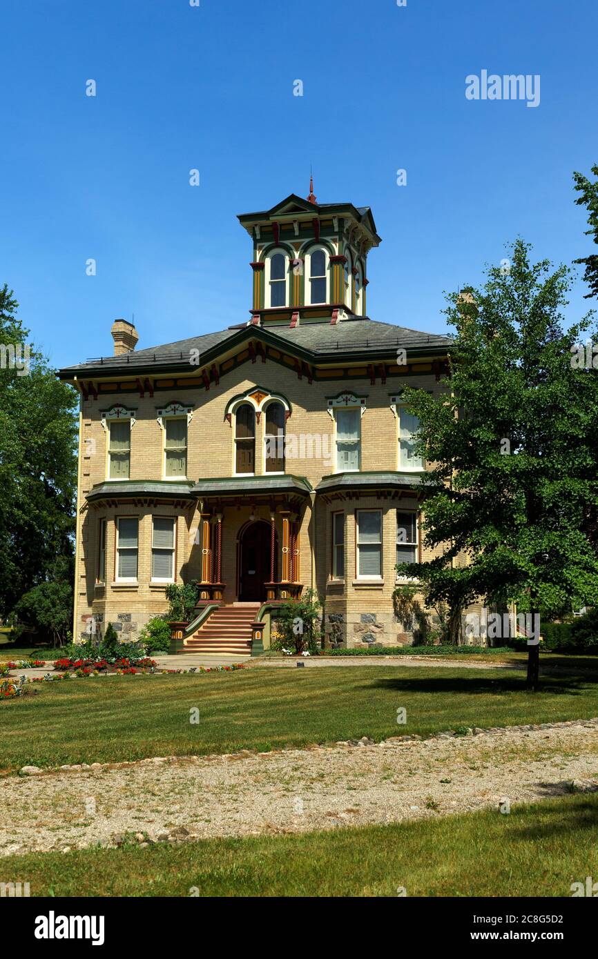 Baden Ontario Canada. Castle Kilbride Museum Stock Photo - Alamy