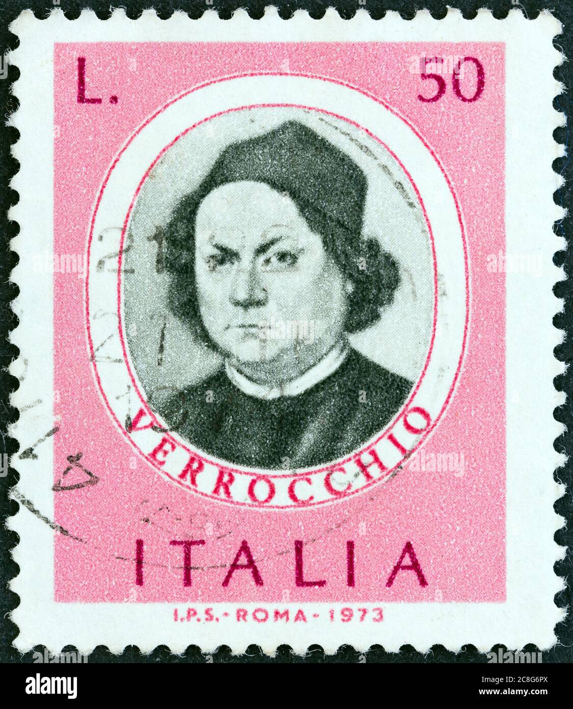 ITALY - CIRCA 1973: A stamp printed in Italy from the 