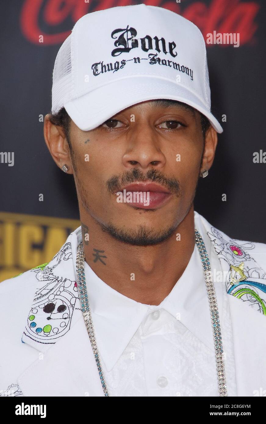 Layzie Bone of Bone Thugs N' Harmony at the 2007 American Music Awards ...