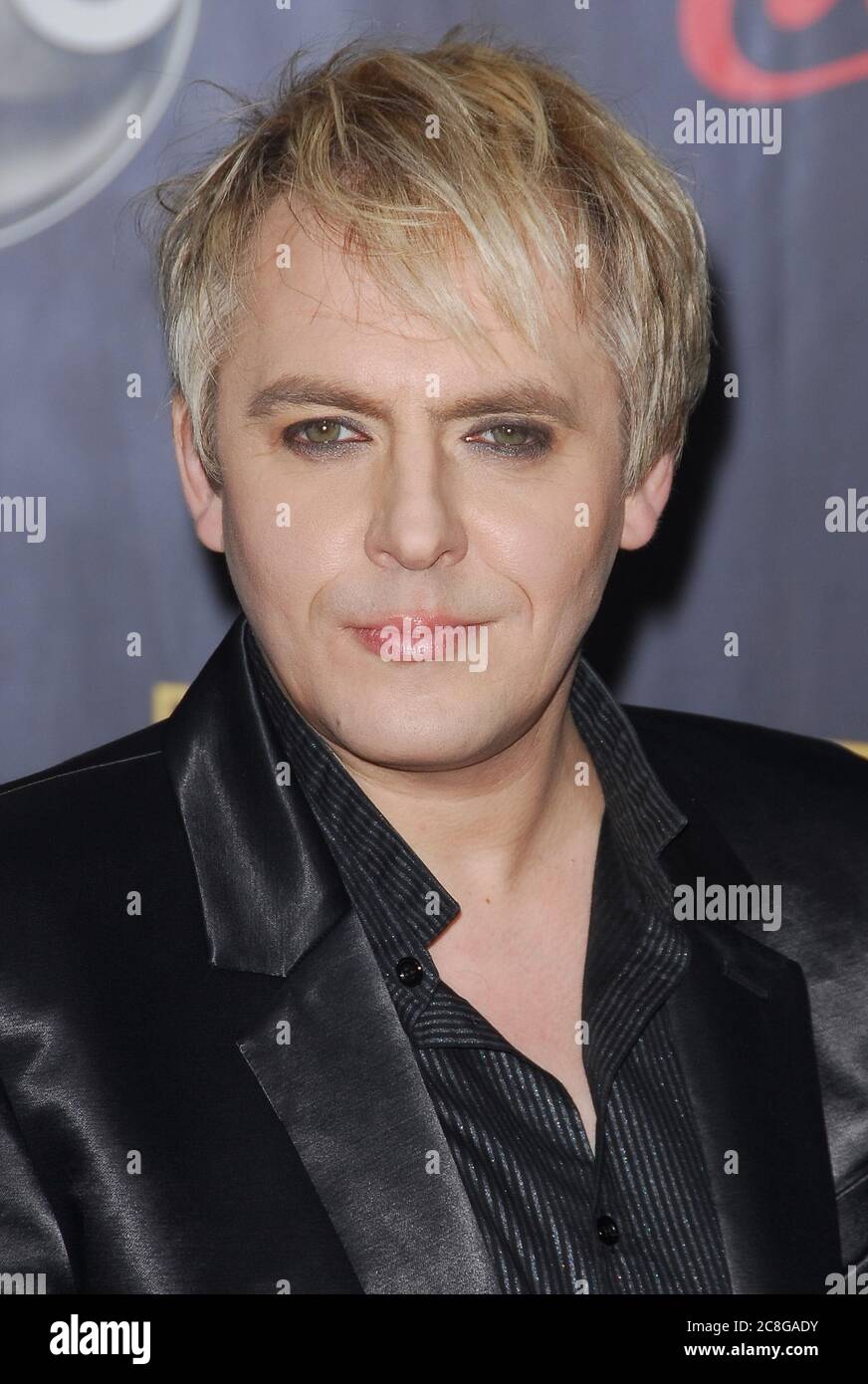Nick Rhodes of Duran Duran at the 2007 American Music Awards held at