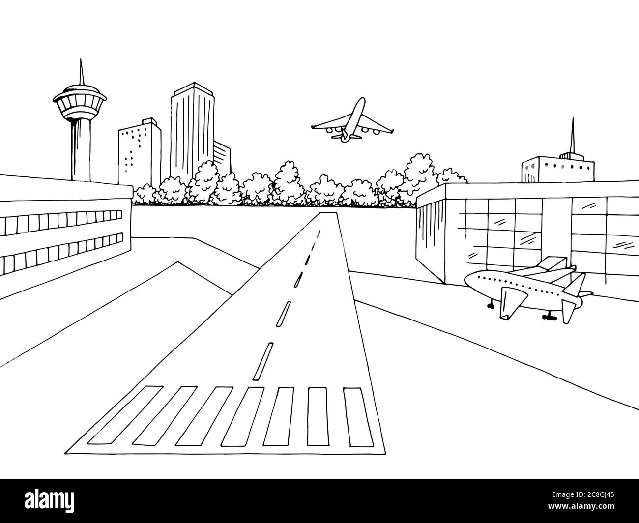 Details more than 71 airport runway sketch - in.eteachers