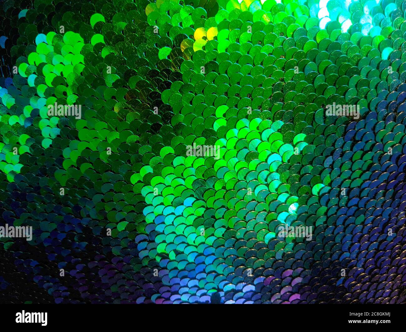 Lime Green And Light Blue Background