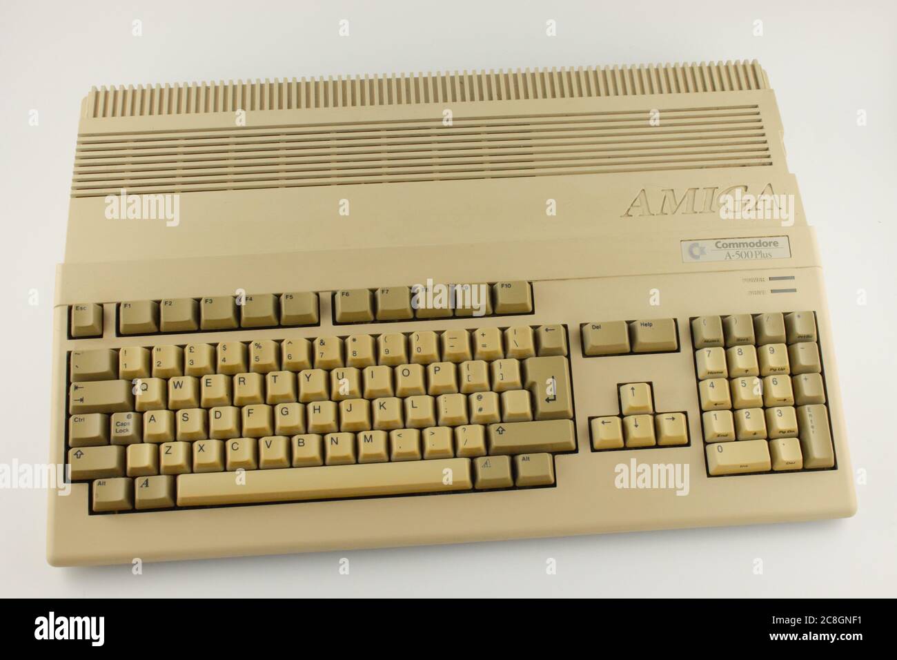 Commodore Amiga A500 old technology Stock Photo