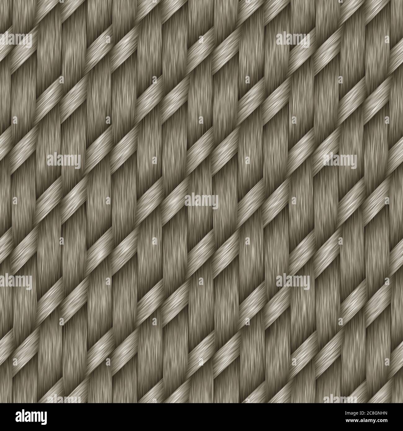 Seamless woven yarn texture background. Realistic wool thread warp weft ...