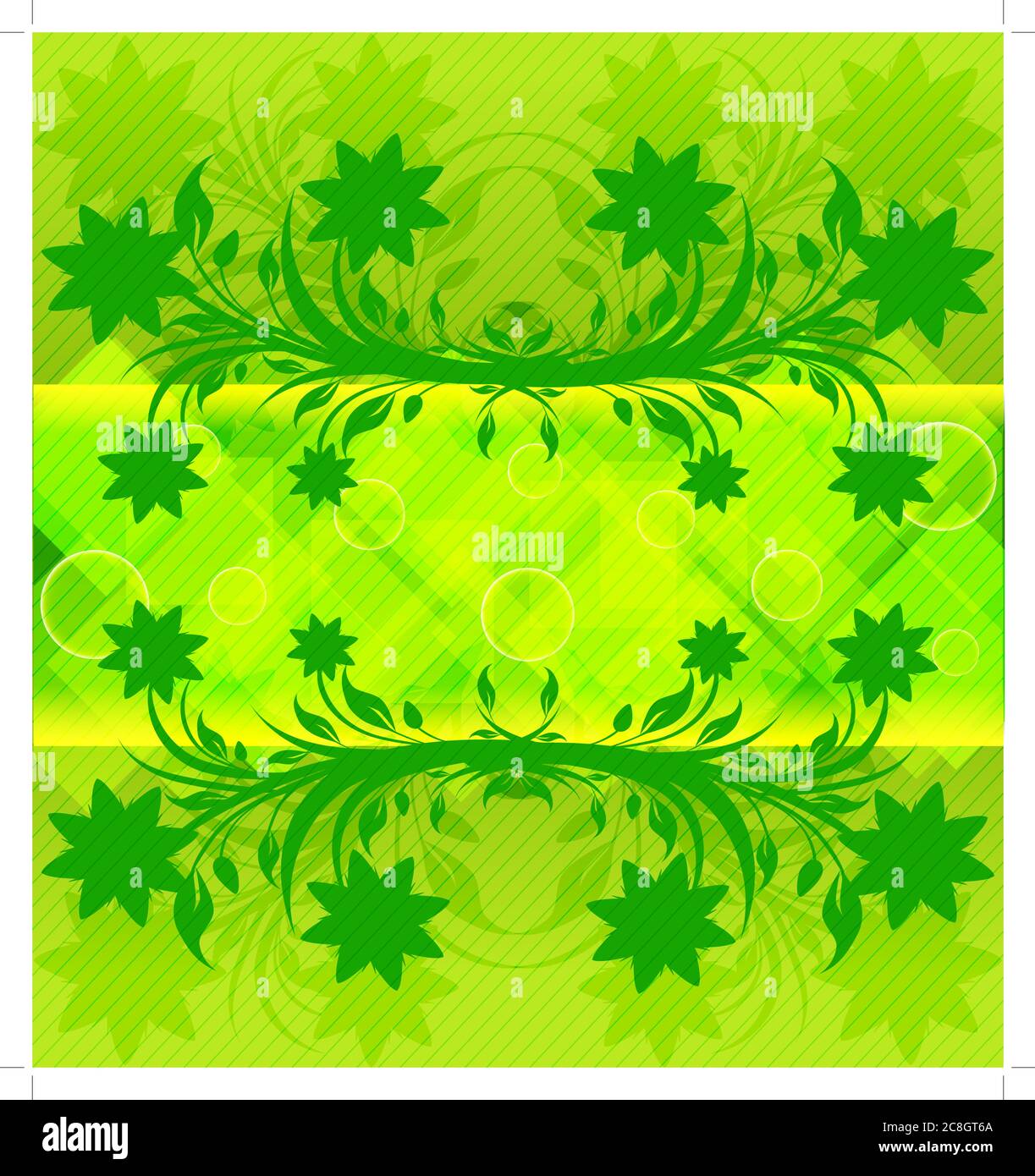 vector illustration of an abstract green background. eps10 Stock Vector ...