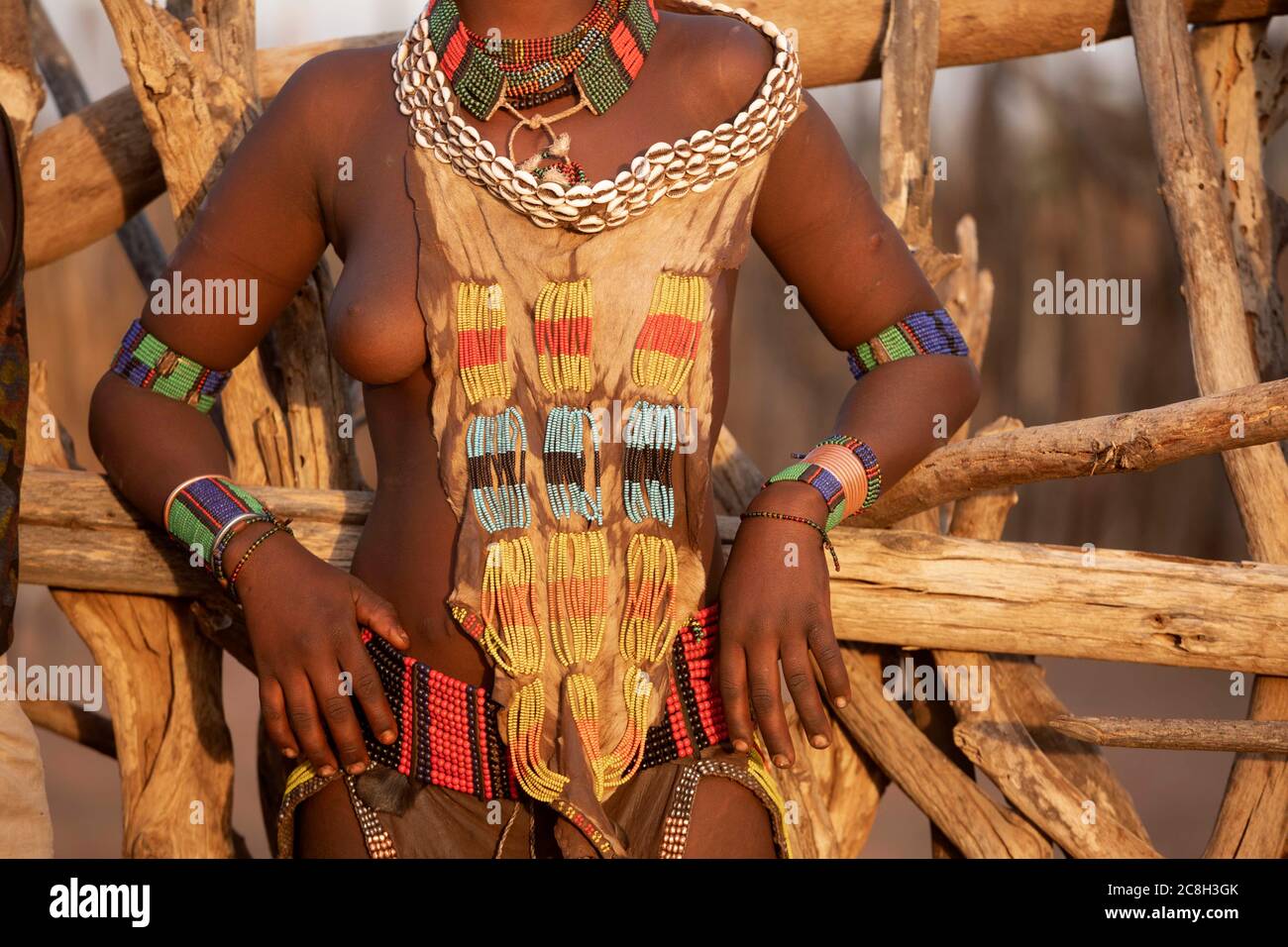 Hamer Tribe in Ethiopia Stock Photo