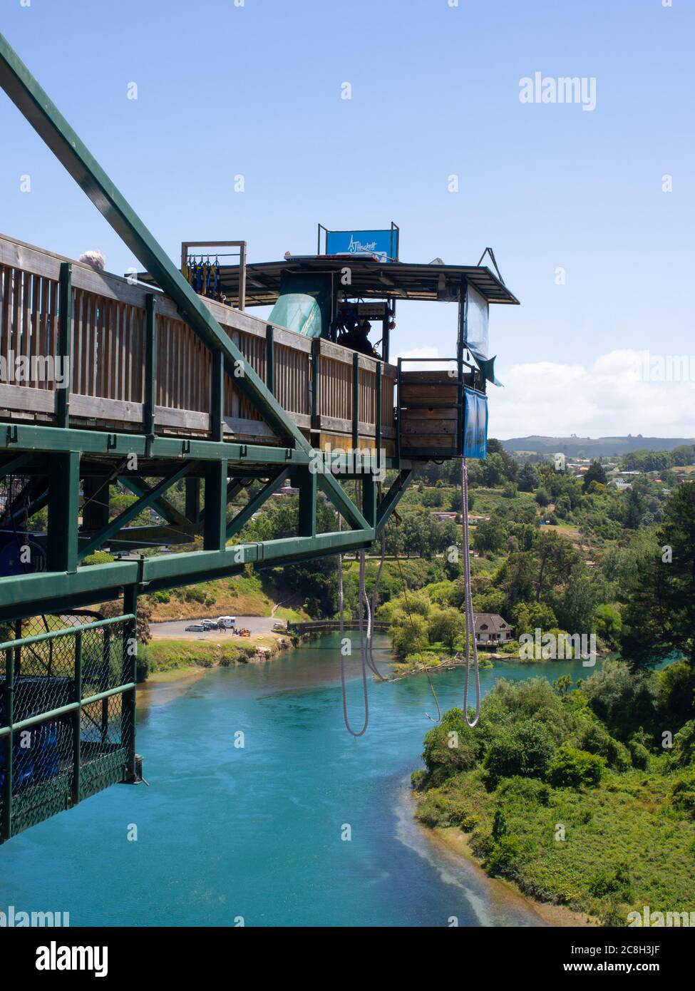 Taupo bungy jump hires stock photography and images Alamy