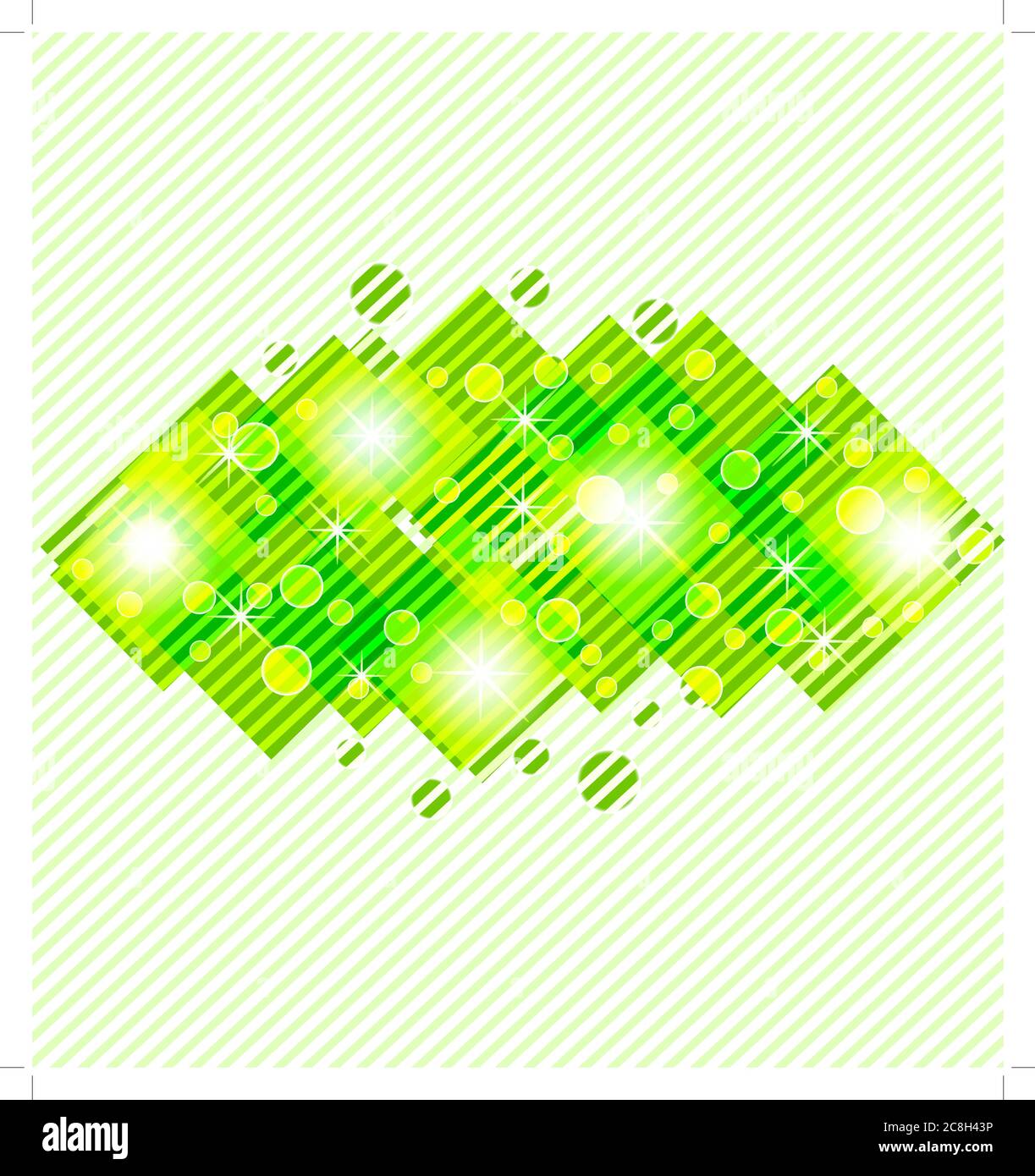 vector illustration of a green abstract background. eps10 Stock Vector ...