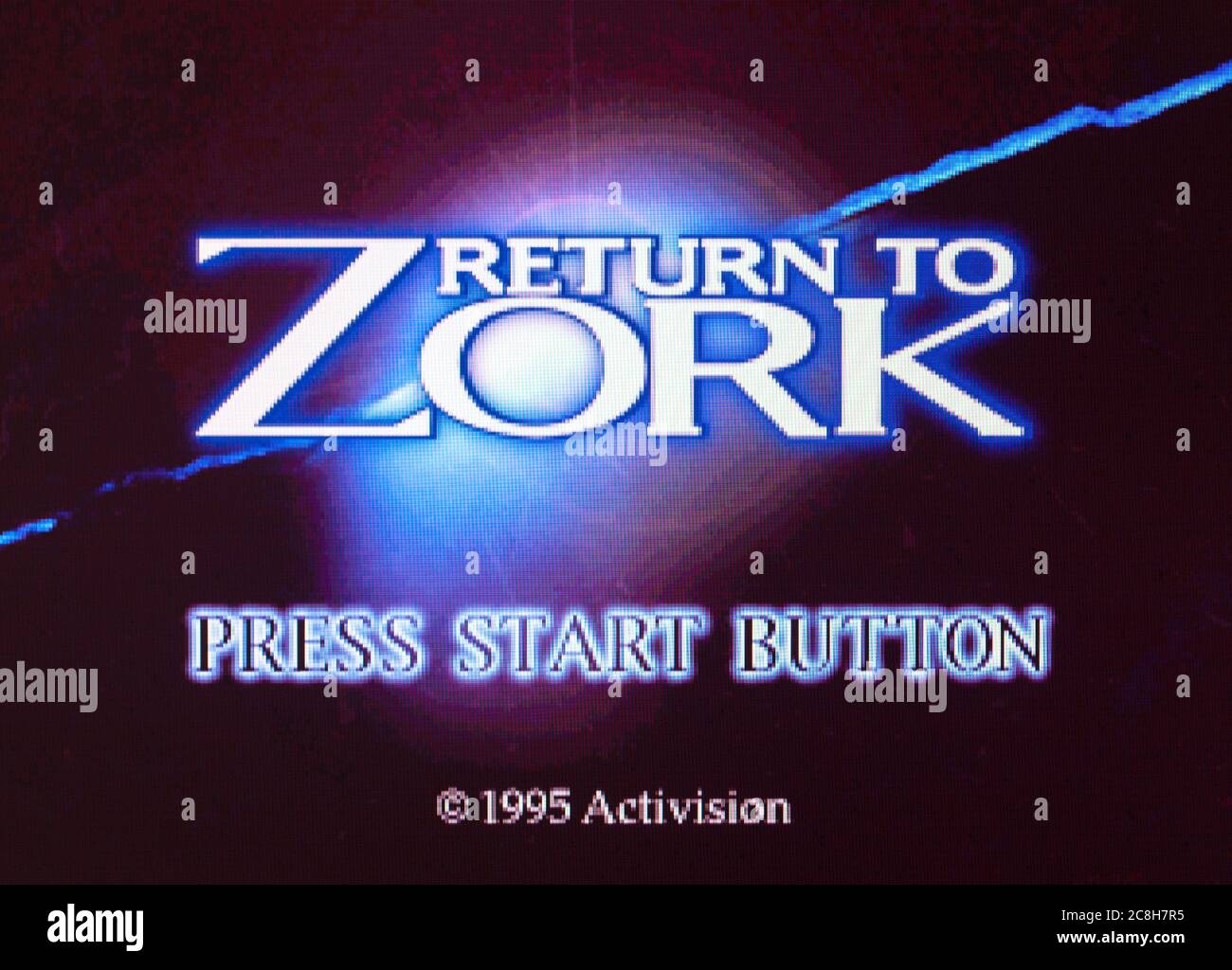 Return to Zork Sega Saturn Videogame Editorial use only Stock Photo