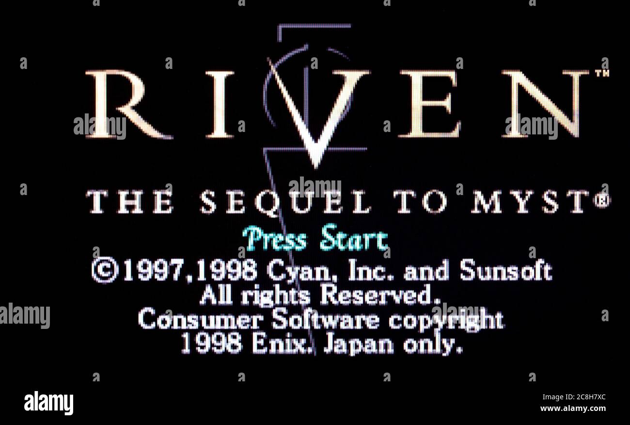 Riven The Sequel To Myst High Resolution Stock Photography And Images Alamy