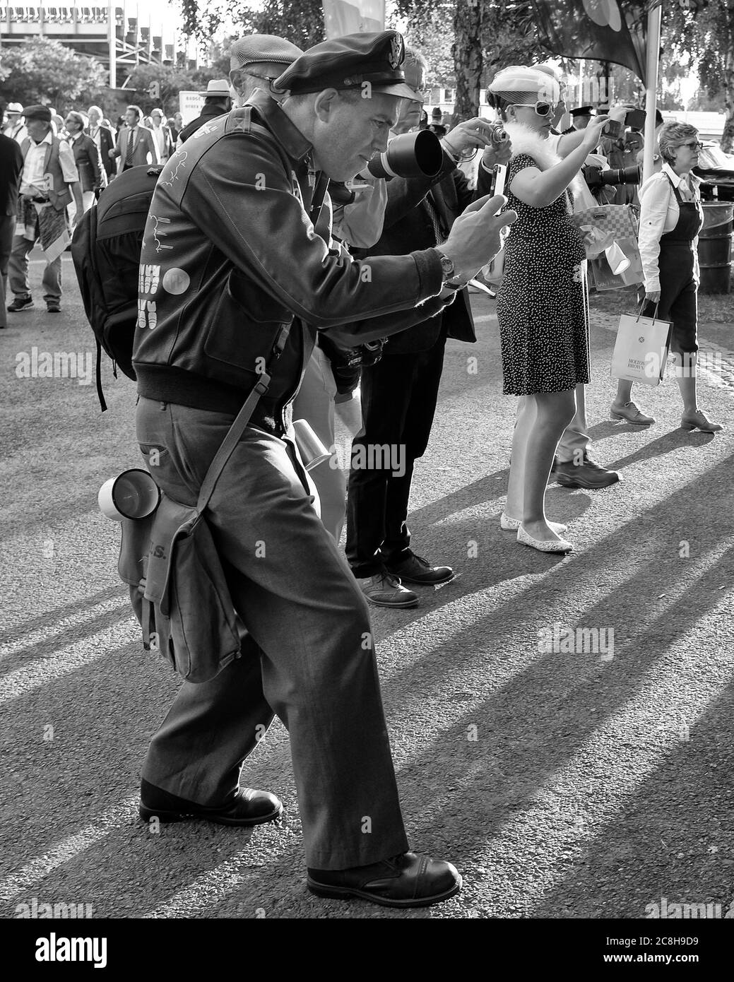 Man dressed in army uniform Black and White Stock Photos & Images - Alamy